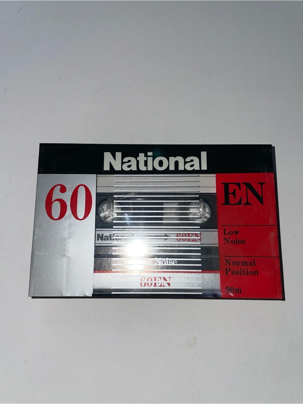 NATIONAL RT-60 EN Blank Audio Cassette Tape (Sealed) NEW